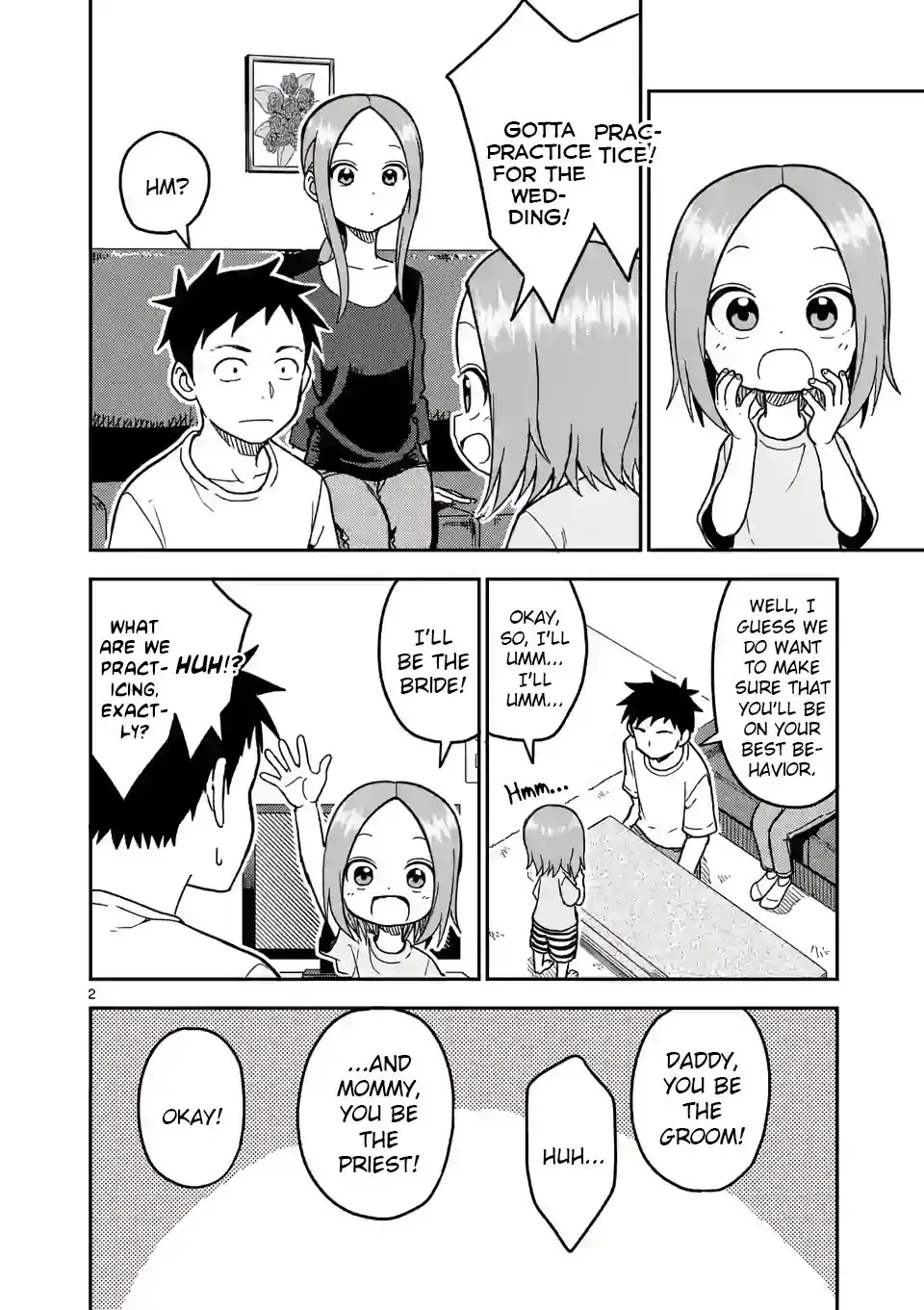 Karakai Jouzu no (Moto) Takagi-san Chapter 139 2